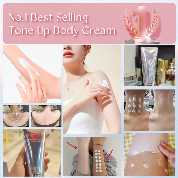 Brightening & Sunscreen 2 IN 1-Ellen Ella Niacinamide Body Tone-Up Milk Cream