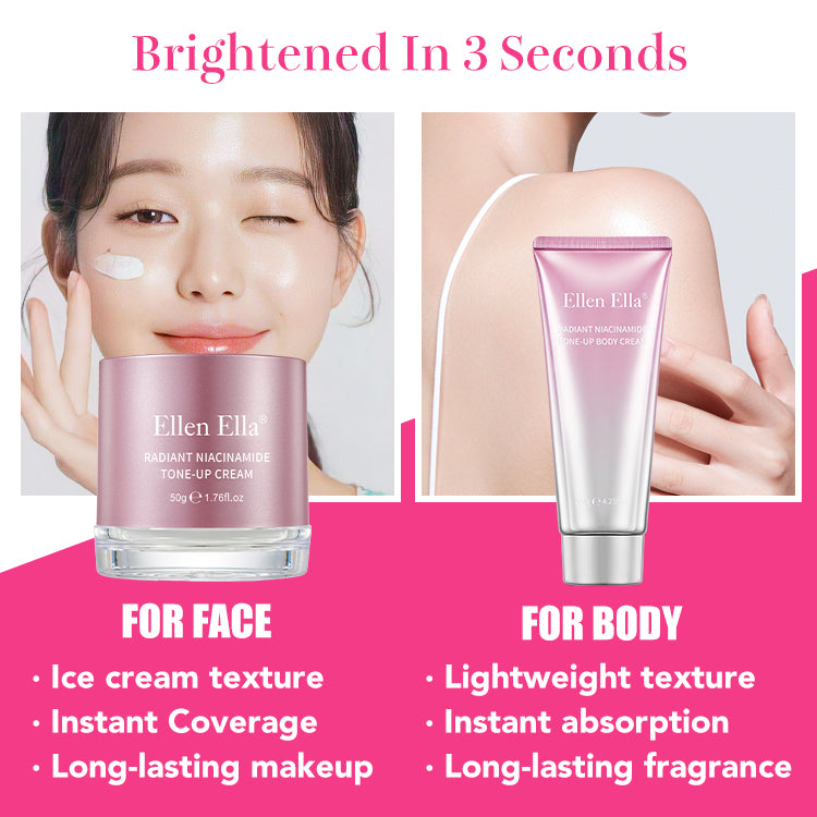 ELLEN ELLA Niacinamide Instant Brightening Combo