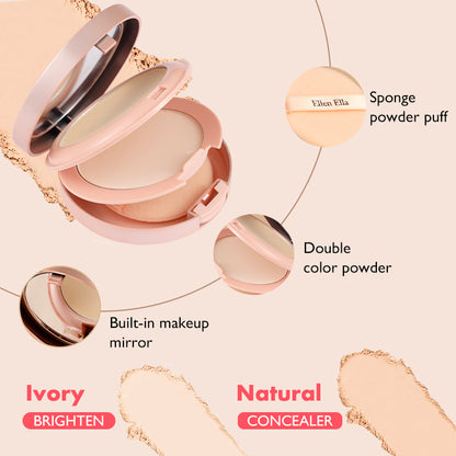 Ellen Ella 3 in 1 Double layer powder