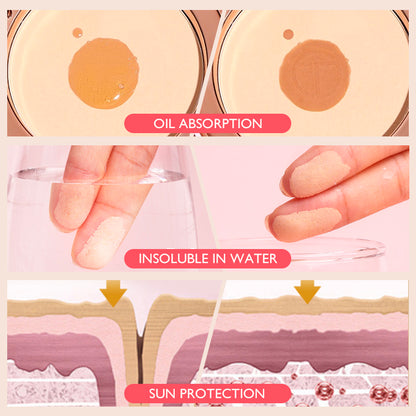 Ellen Ella 3 in 1 Double layer powder