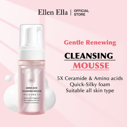 Ellen Ella Low Ph Amino Acid Gentle Cleansing Mousse