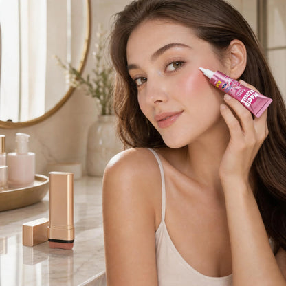 Ellen Ella 2-in-1 Foundation & Sunscreen Concealer Stick with Free 3-in-1 Magic Blusher