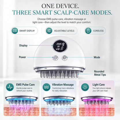 Ellen Ella 4in1 ems electric hair massager comb