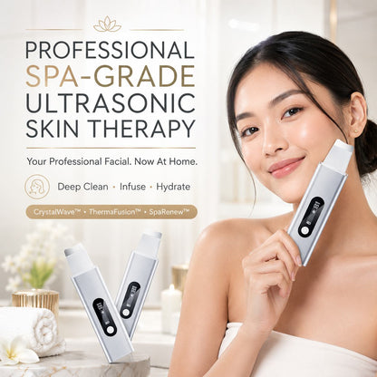 Ellen Ella 4-in-1 Ultrasonic Skin Scrubber