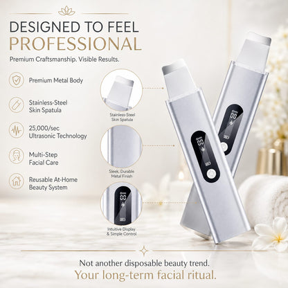 Ellen Ella 4-in-1 Ultrasonic Skin Scrubber