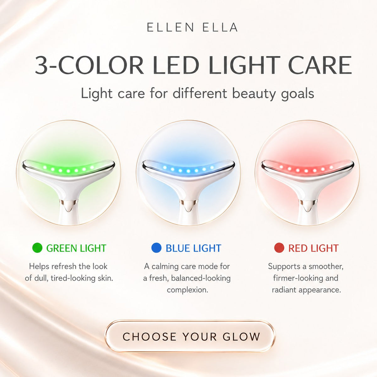 ELLEN ELLA LumiLift Sculpt Pro 4-in-1 Neck & Jawline Sculpting Device
