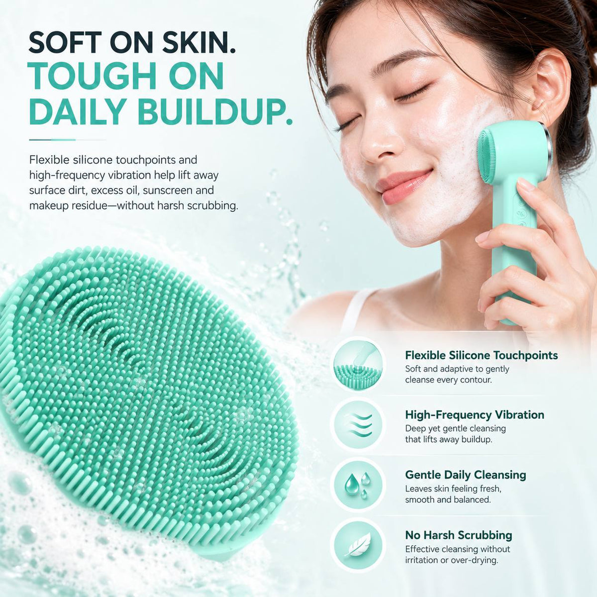 Ellen Ella 4-in-1 Facial Care Device – Deep Cleanse