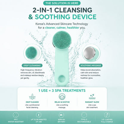 Ellen Ella 4-in-1 Facial Care Device – Deep Cleanse