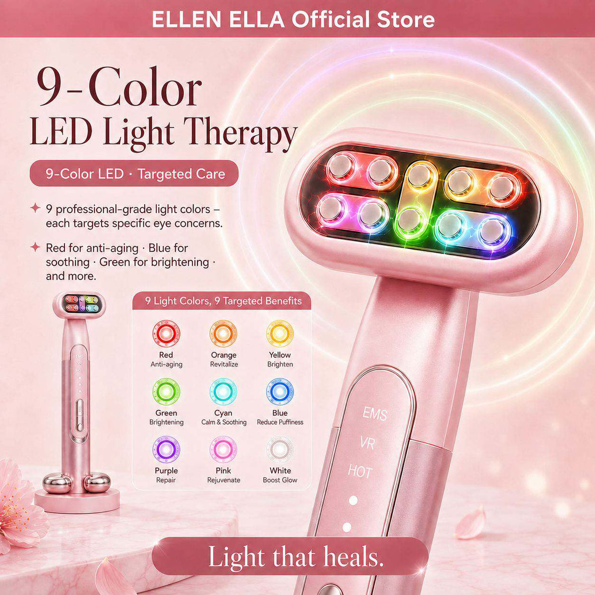 ELLEN ELLA 9-in-1 Smart Eye Spa
