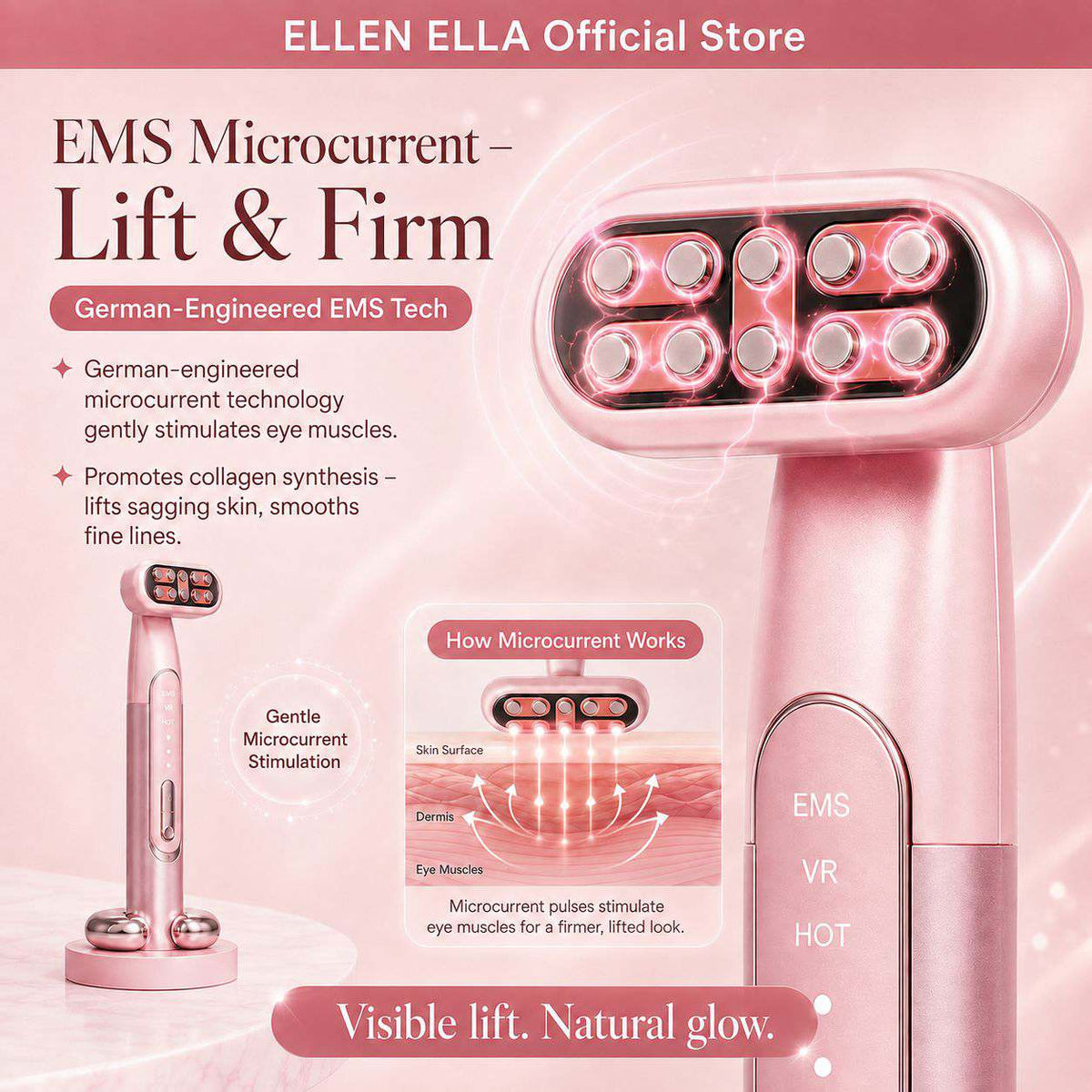 ELLEN ELLA 9-in-1 Smart Eye Spa
