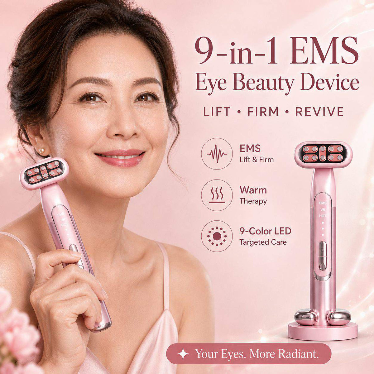 ELLEN ELLA 9-in-1 Smart Eye Spa