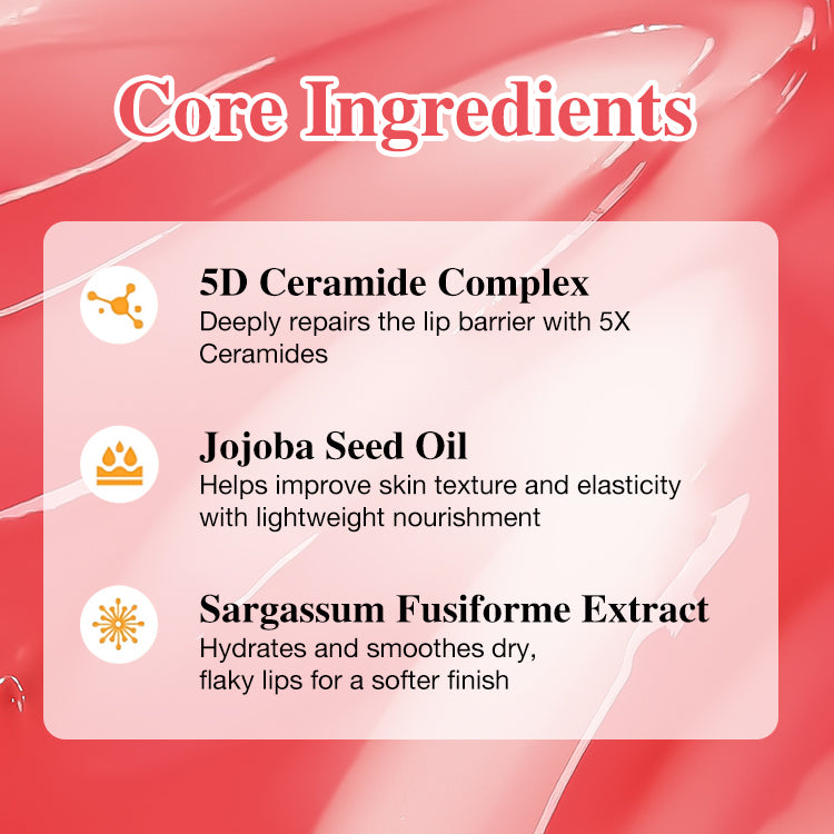 ALL IN 1 Lip Serum-24-Hour Long-Lasting Hydration-SPF15+-Nourishing, Moisturizing, Brightening, Reduces Lip Lines, Sun Protection