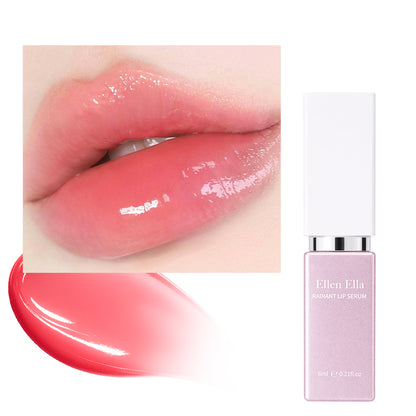 ALL IN 1 Lip Serum-24-Hour Long-Lasting Hydration-SPF15+-Nourishing, Moisturizing, Brightening, Reduces Lip Lines, Sun Protection