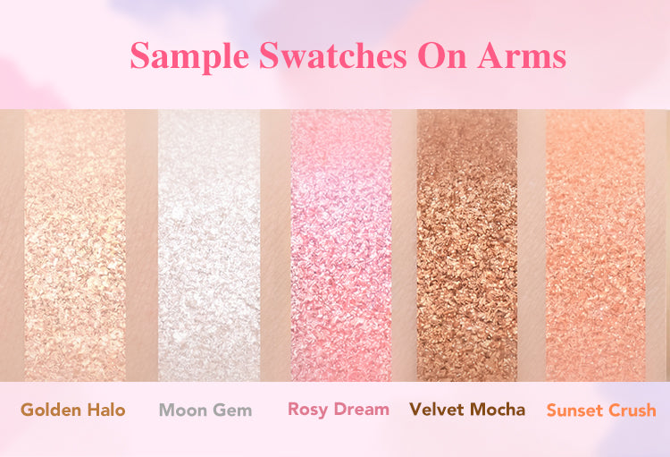 Ellen Ella Jelly Eyeshadow Stick-8 HR WEAR,NO CREASING,SPARKLING,SHINE-Lasting Glow,Cool Touch,Non-sticky,No fallout