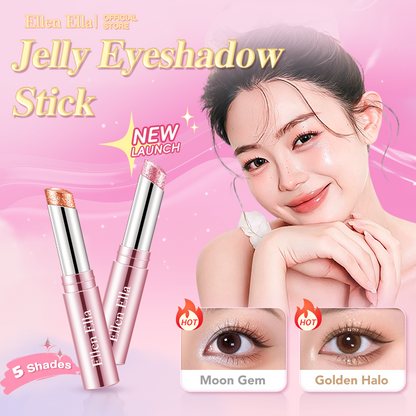 Ellen Ella Jelly Eyeshadow Stick-8 HR WEAR,NO CREASING,SPARKLING,SHINE-Lasting Glow,Cool Touch,Non-sticky,No fallout