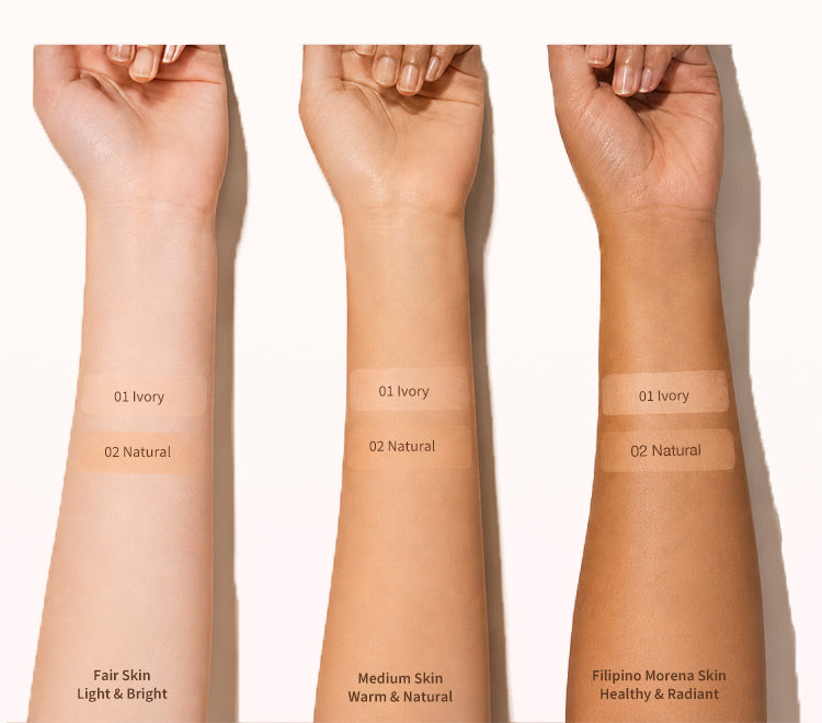 Ellen Ella Radiant Skin Tint - SPF35+ PA++++ Sun Protection, 12-Hour Flawless Coverage - Natural Radiant Finish