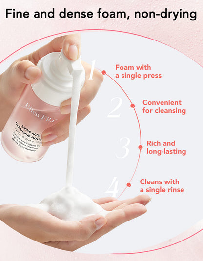 Ellen Ella Low Ph Amino Acid Gentle Cleansing Mousse