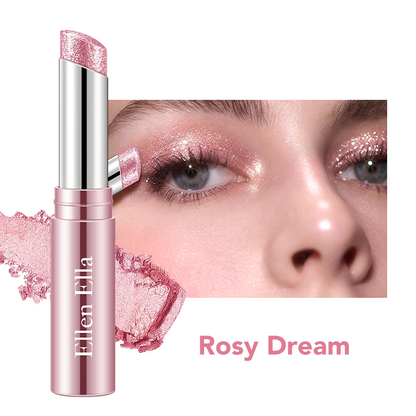 Ellen Ella Jelly Eyeshadow Stick-8 HR WEAR,NO CREASING,SPARKLING,SHINE-Lasting Glow,Cool Touch,Non-sticky,No fallout