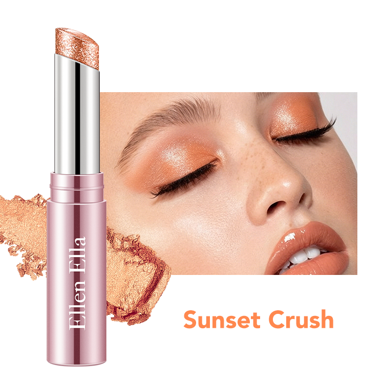 Ellen Ella Jelly Eyeshadow Stick-8 HR WEAR,NO CREASING,SPARKLING,SHINE-Lasting Glow,Cool Touch,Non-sticky,No fallout