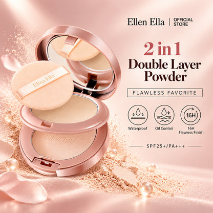 Ellen Ella 3 in 1 Double layer powder