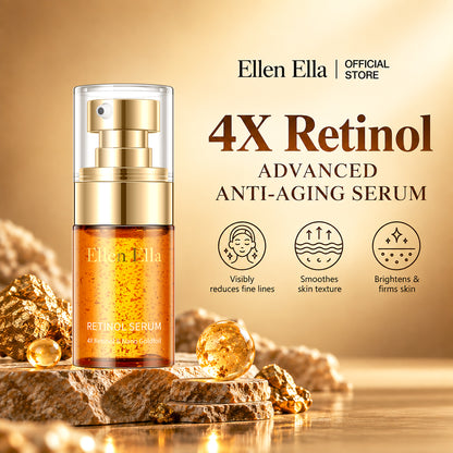 4X Retinol Ellen Ella Advanced Anti-aging Serum 4X Retinol & Nano Gold foil