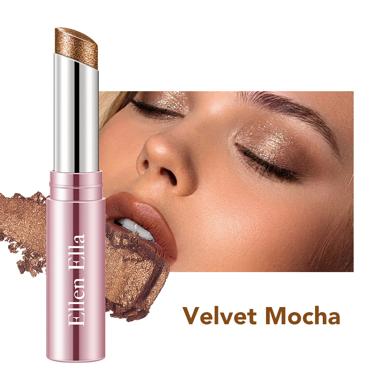 Ellen Ella Jelly Eyeshadow Stick-8 HR WEAR,NO CREASING,SPARKLING,SHINE-Lasting Glow,Cool Touch,Non-sticky,No fallout