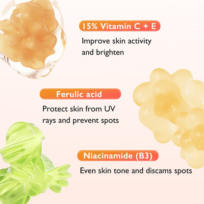 Vitamin C Whitening Cream for Face 30g Day Cream Freckles Dark Spot Remover Cream